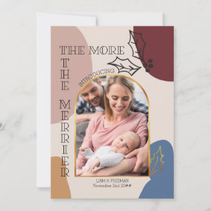 Fler Merrier 2 Photo Holly och Shapes Birth Meddelande
