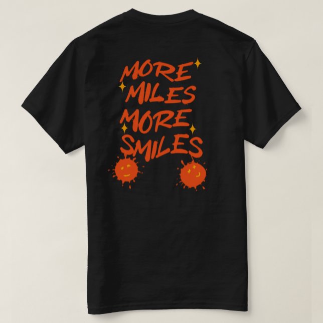 Fler Miles Mmiles Smiles T Shirt (Design baksida)
