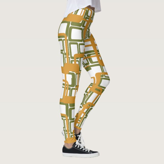 Fler öppna moderna rektanglar från mitten av århun leggings (Höger)