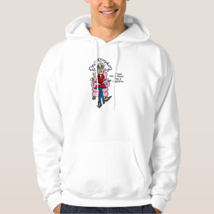 Fler problem än ett magasin Humor Sweatshirt Med Luva