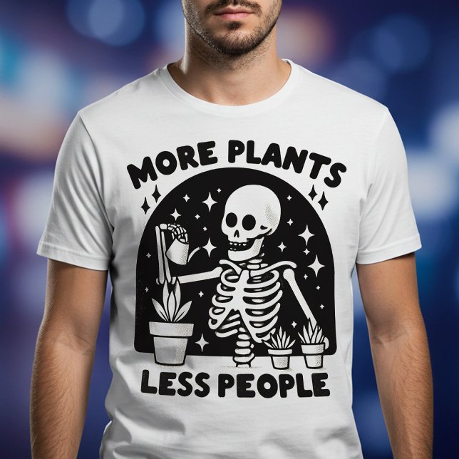Fler växter färre människor t shirt (Skapare uppladdad)