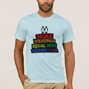 FLER VIGSLAR BETYDER MER VIGSELKAKA LESBISK -.pn T Shirt