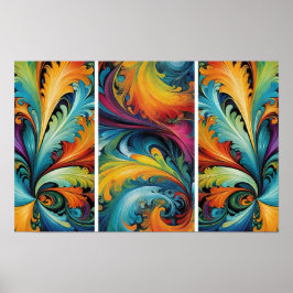 Flera Abstrakter Poster