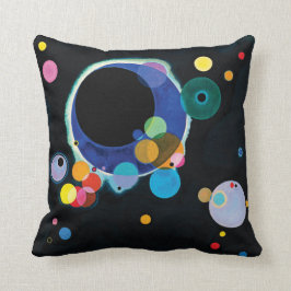 Flera cirklar vid Wassily Kandinsky Kudde