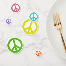 Flera Färg-Fredstecken