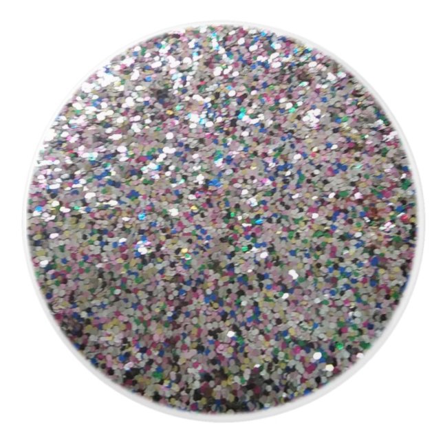 Flera färgade Glitter Knopp (Framsidan)