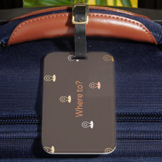 Flera färgader var ska du ha med dig här ikoner bagagebricka