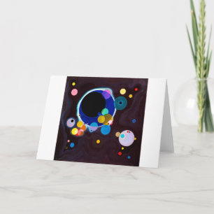 Flera kretsar, Wassily Kandinsky Kort