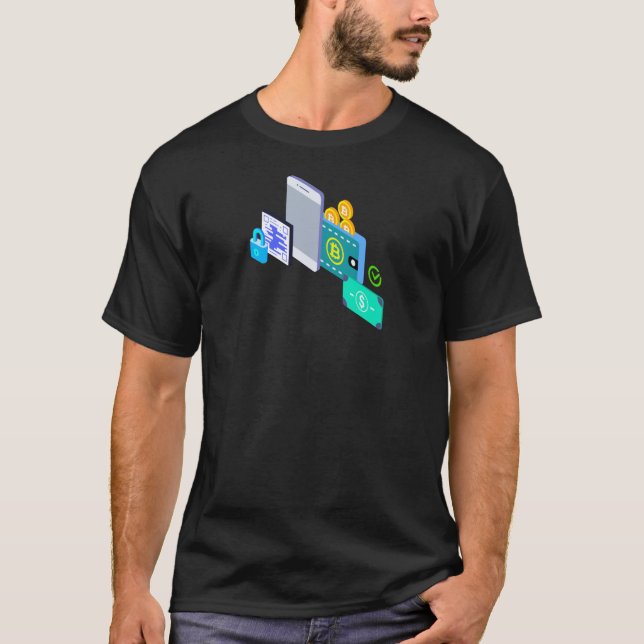 Flera mönster t shirt (Framsida)