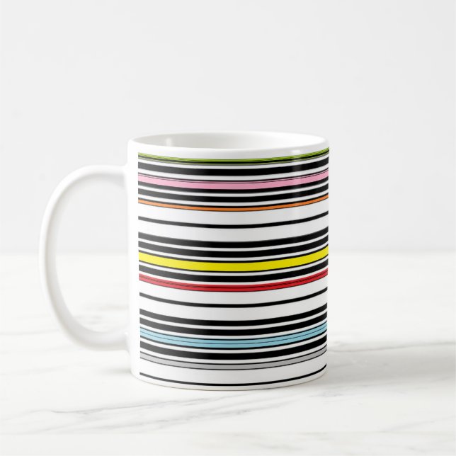 Flera rand kaffemugg (Vänster)