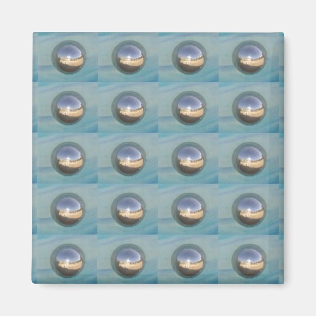 Flera silverkulor magnet (Framsidan)