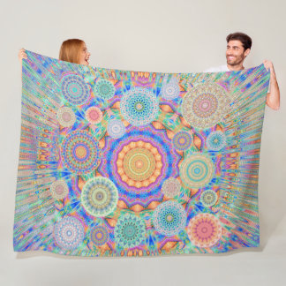 Flera versaler fleecefilt