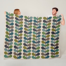 Flerårig modern multikapfischer i Färg Fleecefilt