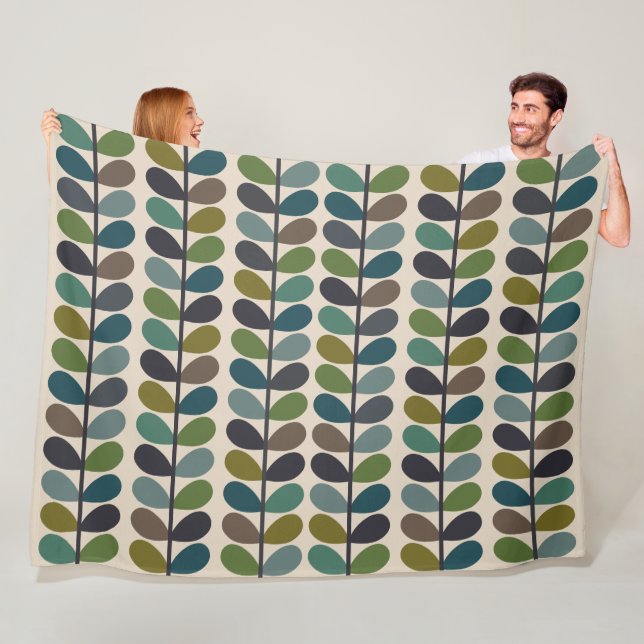 Flerårig modern multikapfischer i Färg Fleecefilt (På plats)