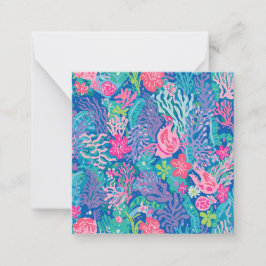 Flerbrukskort med stilfull grafik anteckningskort