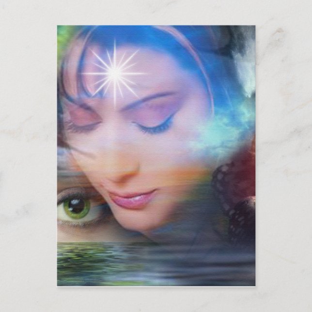 Flerdimensionella världar vykort (Framsida)