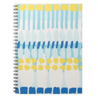 Flerfärgad Abstrakt Målad Sömlös Bakgrund Anteckningsbok