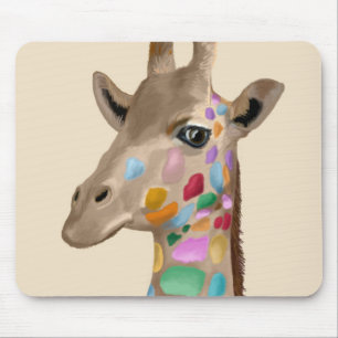 Flerfärgad Giraffe Musmatta