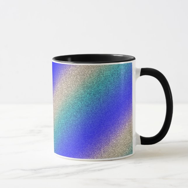 Flerfärgad Gradient Design Mugg (Höger)