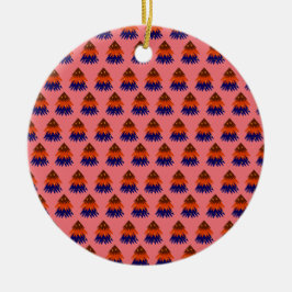 Flerfärgad julgran - Ornament