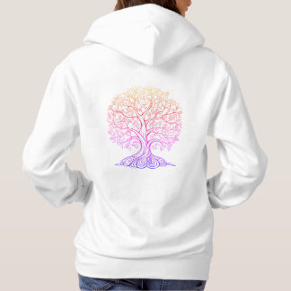Flerfärgad Livets Träd Unisex Andlig Grafik T Shirt