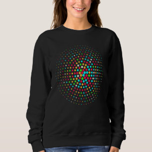 Flerfärgad Prickcirkel Internationella Prickdagskl T Shirt