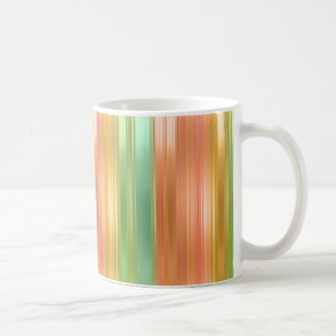 Flerfärgad Rand Kaffemugg