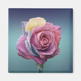 Flerfärgad Ro Magnet