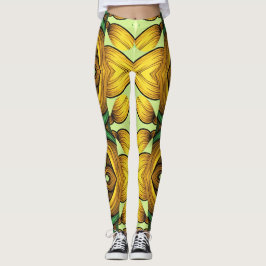 Flerfärgad sömlös mönster "Ratti_Creative_Arts" Leggings