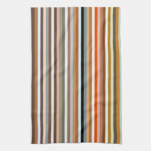 Flerfärgad stripe Mönster Kökshandduk