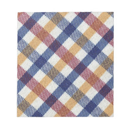 Flerfärgad Tartan Mönster Anteckningsblock