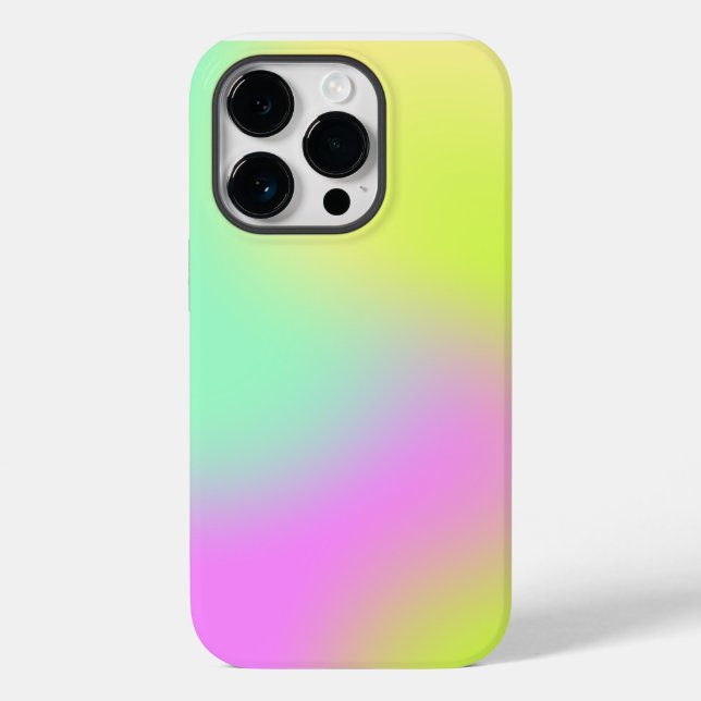 Flerfärgade Iphone 14 Pro Skal (Baksida)