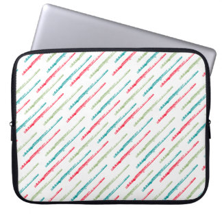 Flerfärgade plåtar laptop fodral
