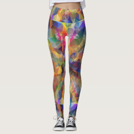Flerfärgade prislegeringar leggings