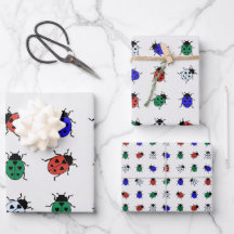 Flerfärgade skalfåglar