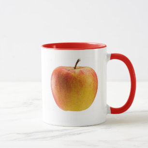 Flerfärgat äpple mugg