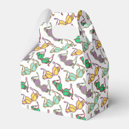 Flerfärgat Bra Mönster Presentaskar