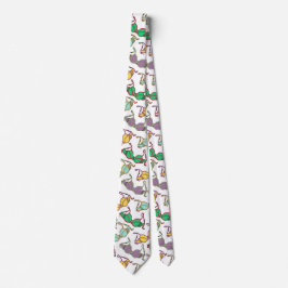 Flerfärgat Bra Mönster Slips