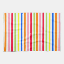 Flerfärgat kandy Rand Kökshandduk