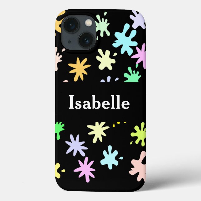 Flerfärgat plattangrepp mot Fodral (Baksida)