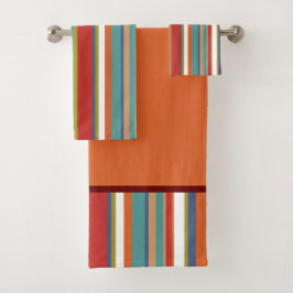 Flerfärgat Rand Mönster