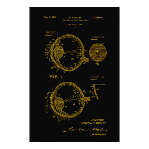 Flerfocal Cataract IOL Lens Patent 1962 Fototryck