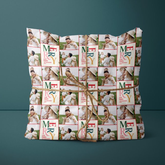 flerfotomodern färgtypografi presentpapper (Skapare uppladdad)