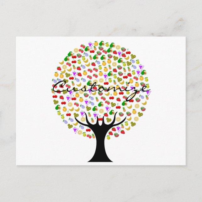 Flerfruktig träd Thunder_Cove Vykort (Framsida)