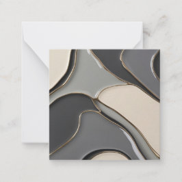 Flerfunktionskort i snyggt grafik anteckningskort