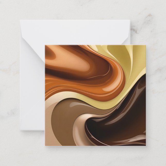 Flerfunktionsnotkort i stilrent formspråk anteckningskort (Framsida)