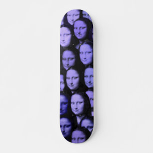 Flermona i blå - 70 Stil Mini Skateboard Bräda 18,5 Cm