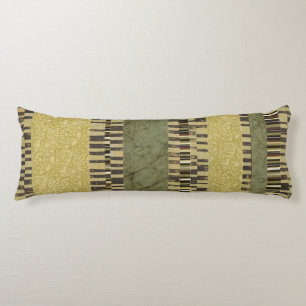 Flermönstrad panelfärg kroppskudde