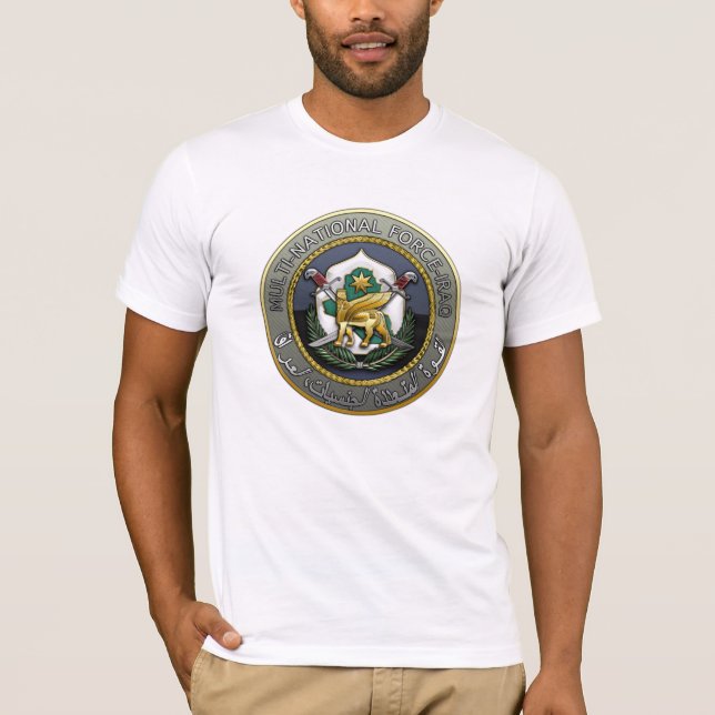 Flernationell styrka - Irak T Shirt (Framsida)