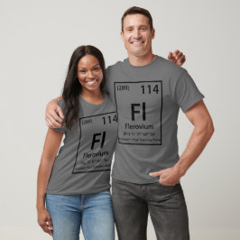 Flerovium Inslag (svart) T Shirt